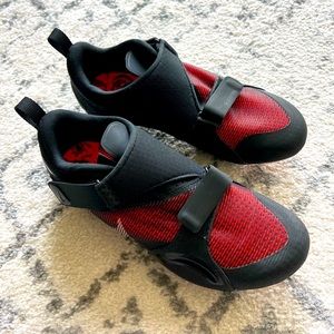 Nike Superep Size 10 + cleats for Peloton Like New!